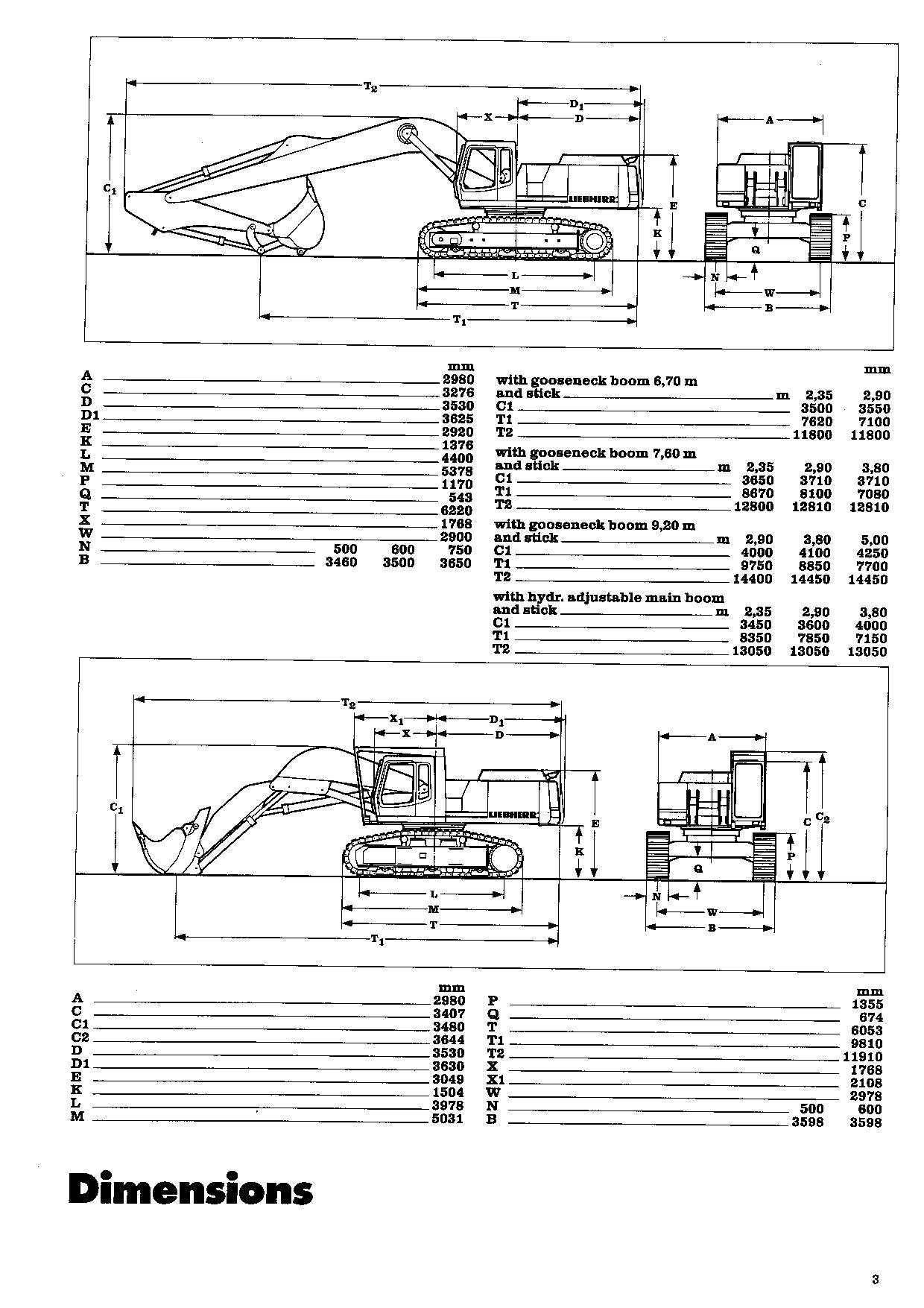 Liebherr R954 Litronic Excavator Operators manual serial 101