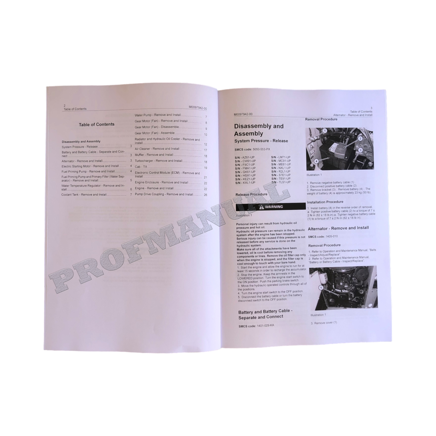 Caterpillar 279D3 289D3 257D3 Loader Engine Suppl Service Manual DisassAssem