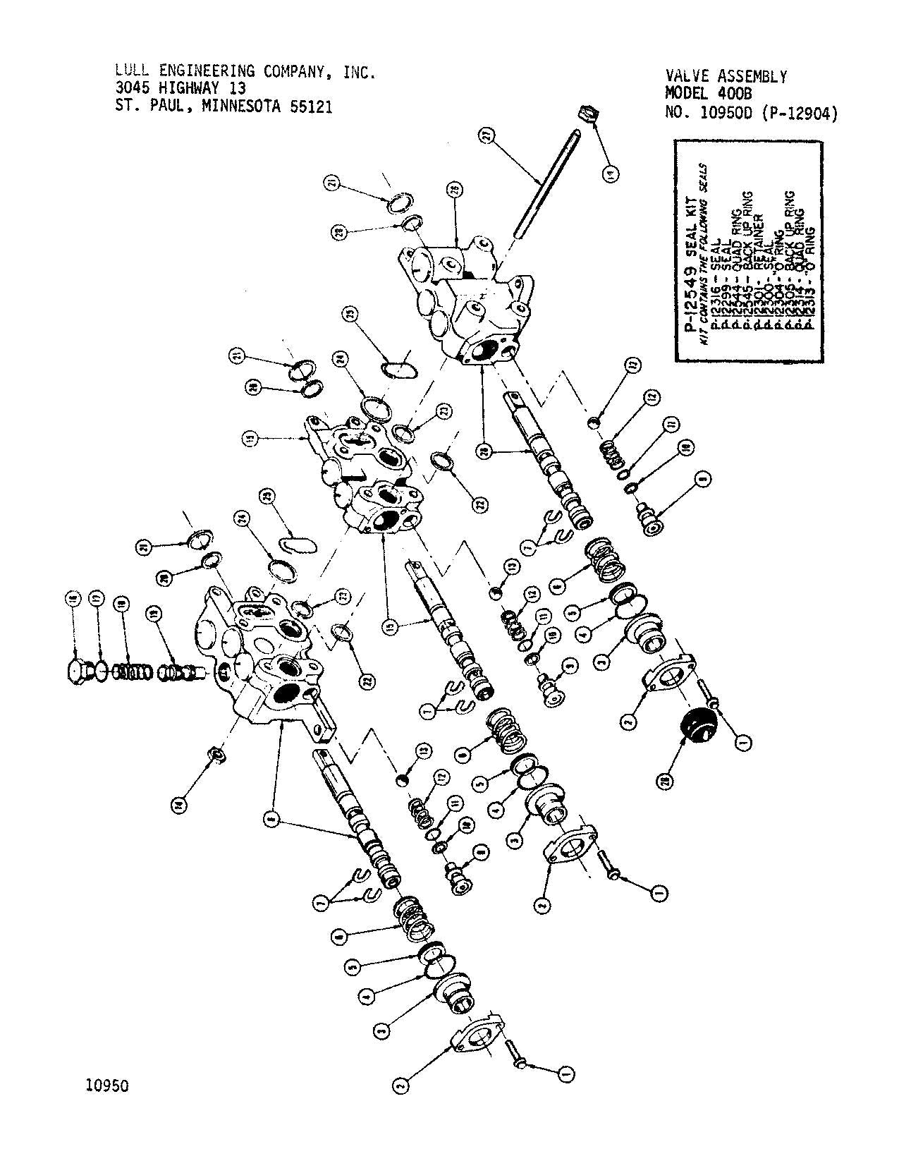 JLG LULL  400B Telehandler Parts Catalog Manual