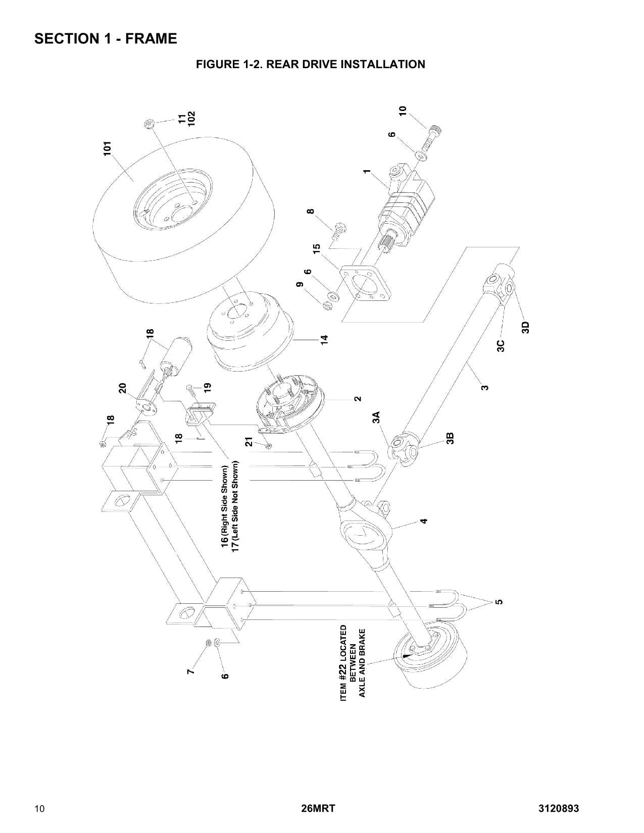 JLG 26MRT Scissor Lift Parts Catalog Manual