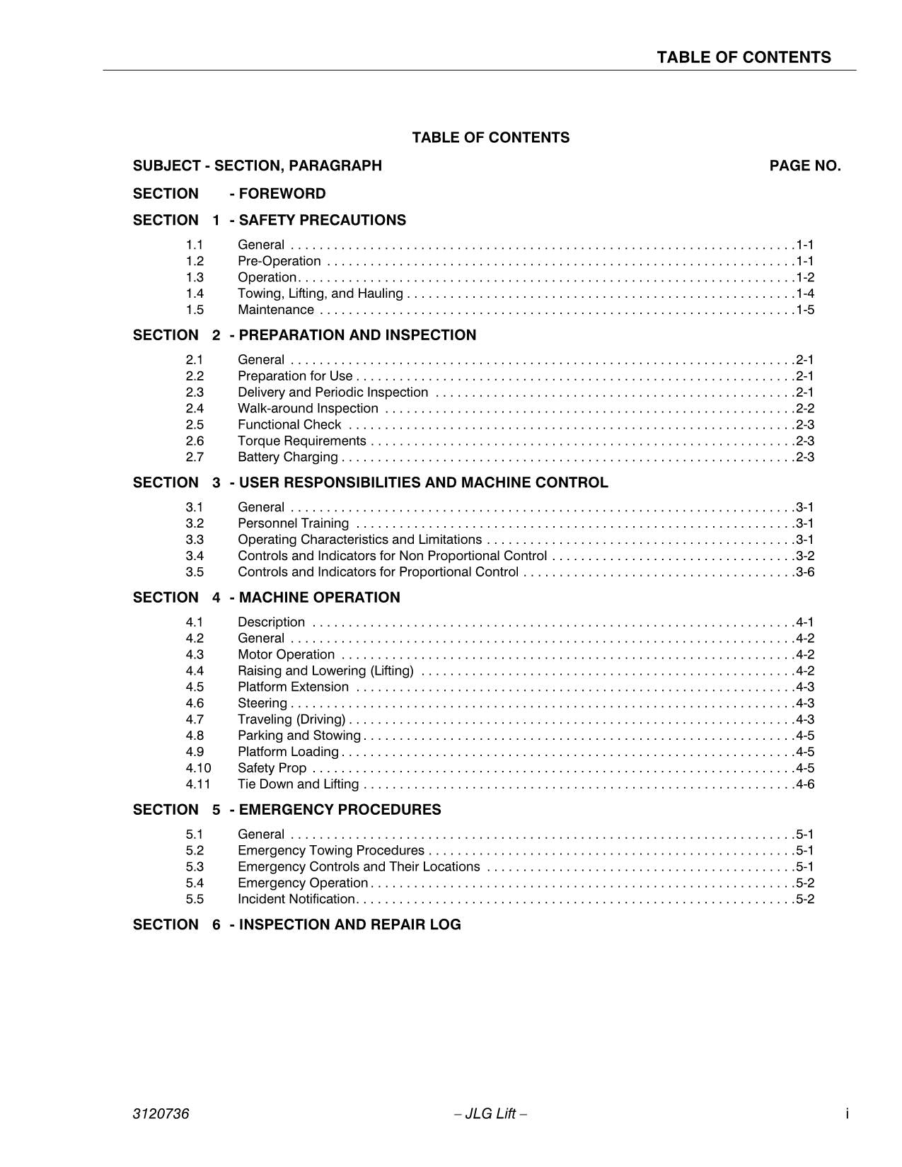 JLG 1532E2 1932E2 2032E2 2632E2 2646E2 3246E2 Scissor Lift Operators Manual