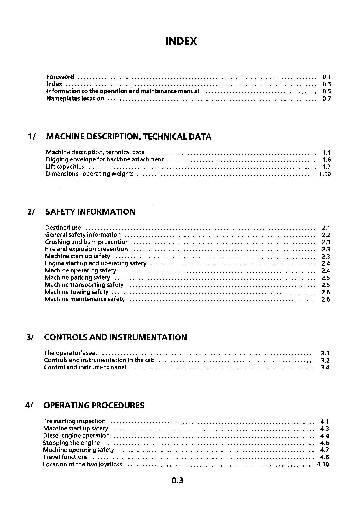 Liebherr R932 Litronic Excavator Operators manual serial .235l