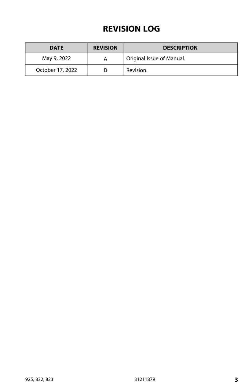 JLG 823 832 925 Telehandler Maintenance Operation Operators Manual 31211879