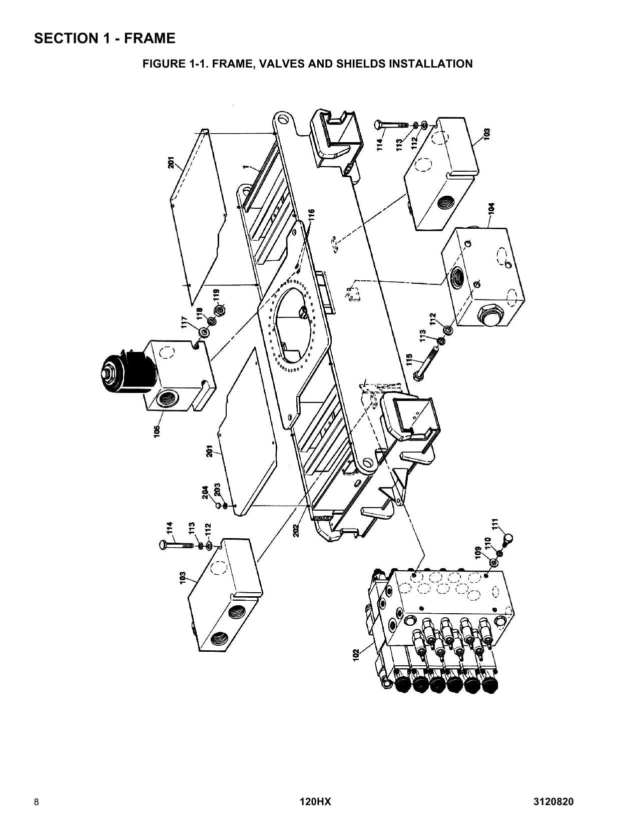 JLG 120HX Boom Lift Parts Catalog Hard Copy Manual