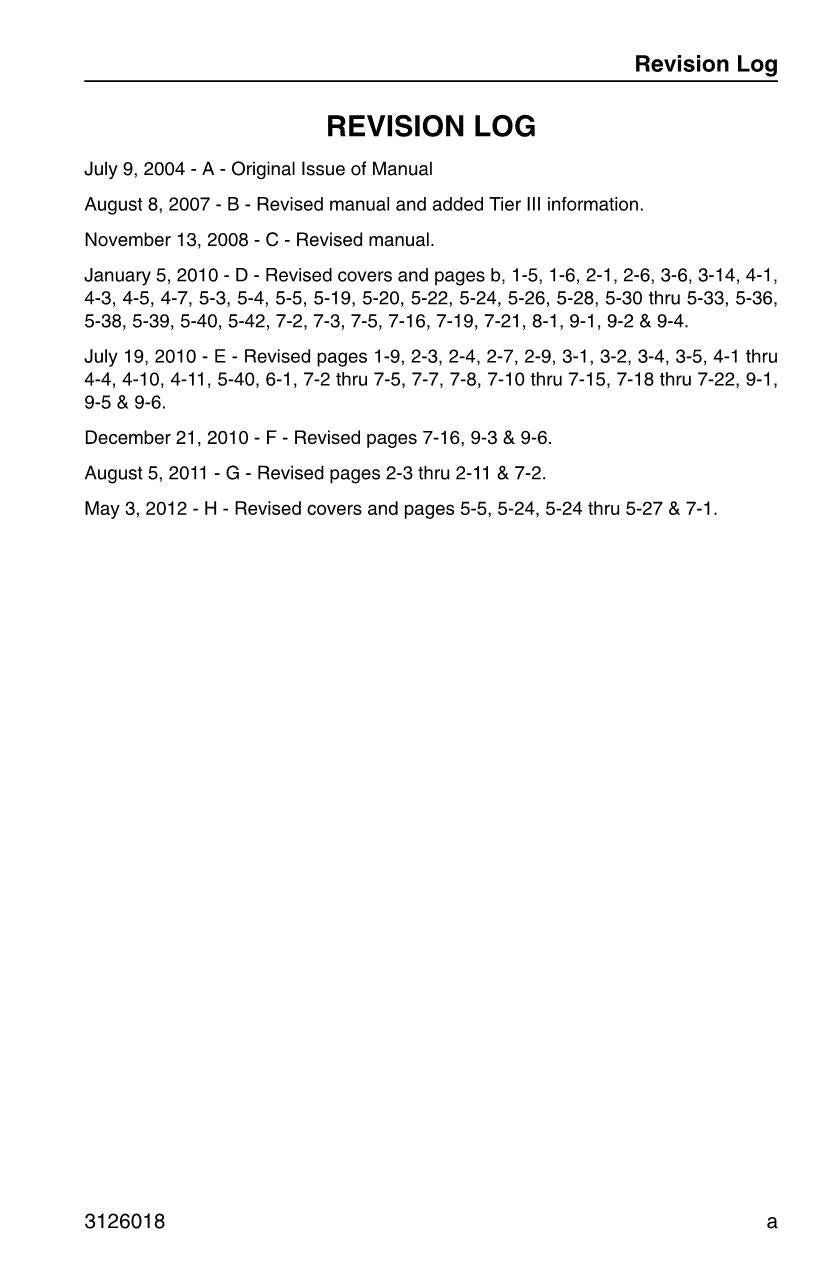 JLG G10-55A G12-55A Telehandler Maintenance Operation Operators Manual 3126018