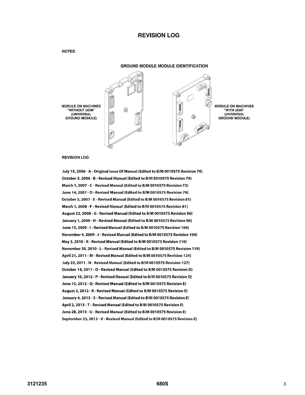 JLG 680S Boom Lift Parts Catalog Manual