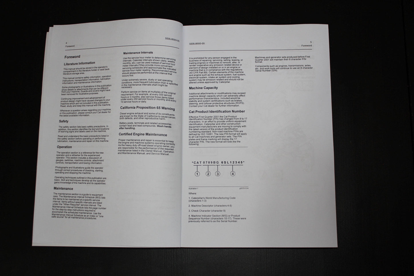 CATERPILLAR CAT D9T TRACK-TYPE TRACTOR OPERATORS MANUAL ser TWG 1-UP