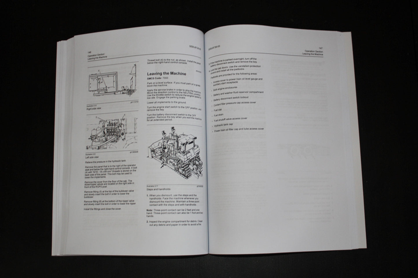 CATERPILLAR CAT D9T TRACK TYPE TRACTOR OPERATORS MANUAL ser REX 1-UP