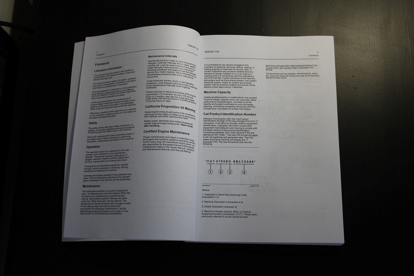 CATERPILLAR CAT 428F2 432F2 434F2 444F2 BACKHOE LOADER OPERATORS MANUAL