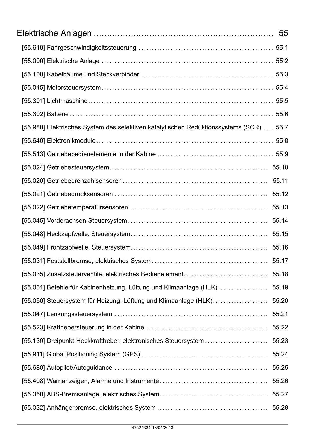 NEW HOLLAND T7.220 T7.235 T7.250 T7.260 T7.270 TRAKTOR REPARATURHANDBUCH