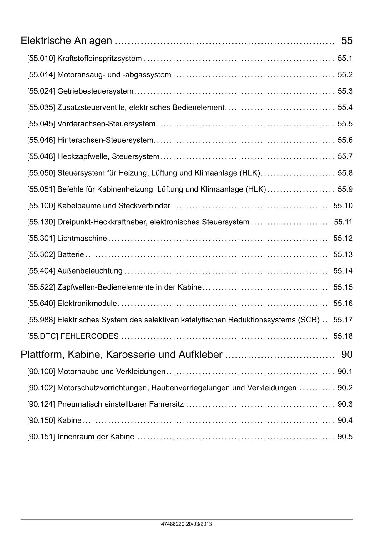 NEW HOLLAND T9.390 T9.450 T9.505 T9.560 T9.615 T9.670 TRAKTOR REPARATURHANDBUCH