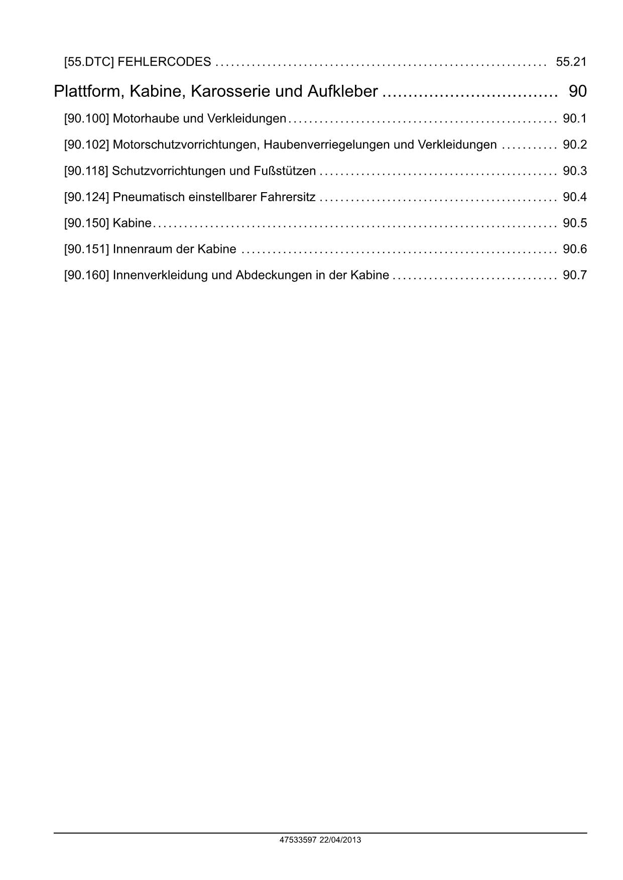 NEW HOLLAND T8.275 T8.300 T8.330 T8.360 T8.390 TRAKTOR REPARATURHANDBUCH