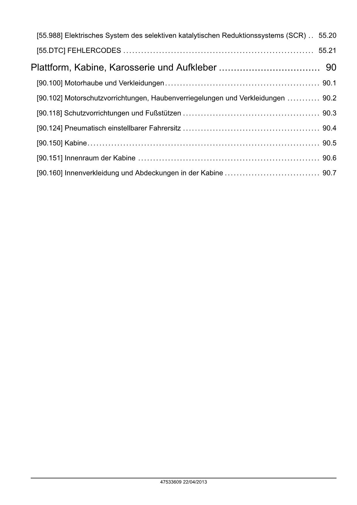 NEW HOLLAND T8.275 T8.300 T8.330 T8.360 T8.390 TRAKTOR REPARATURHANDBUCH #2