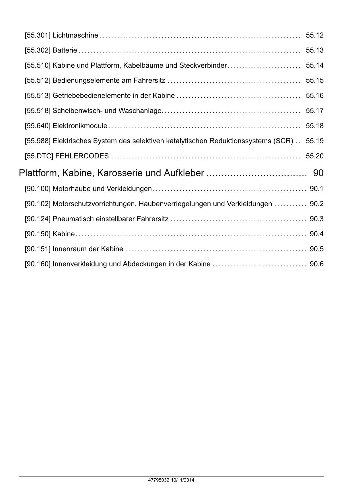 NEW HOLLAND T8.320 T8.350 T8.380 T8.410 T8.435 TRAKTOR REPARATURHANDBUCH #2