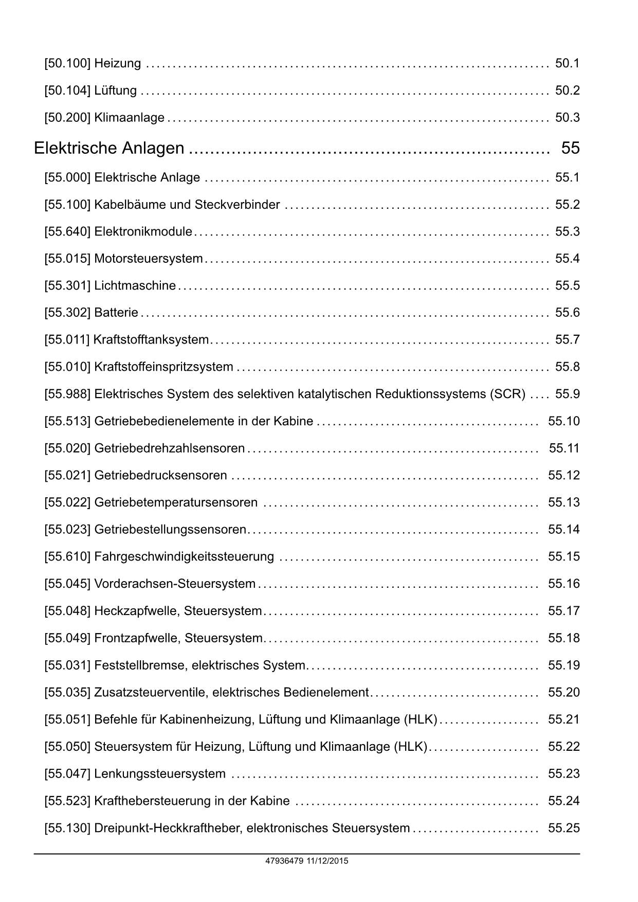 NEW HOLLAND T7.230 T7.230 T7.245 T7.260 T7.260 T7.270 TRAKTOR REPARATURHANDBUCH