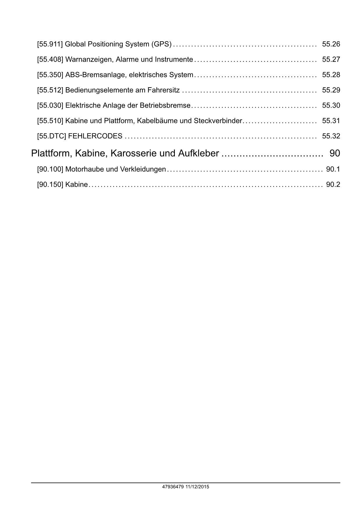 NEW HOLLAND T7.230 T7.230 T7.245 T7.260 T7.260 T7.270 TRAKTOR REPARATURHANDBUCH