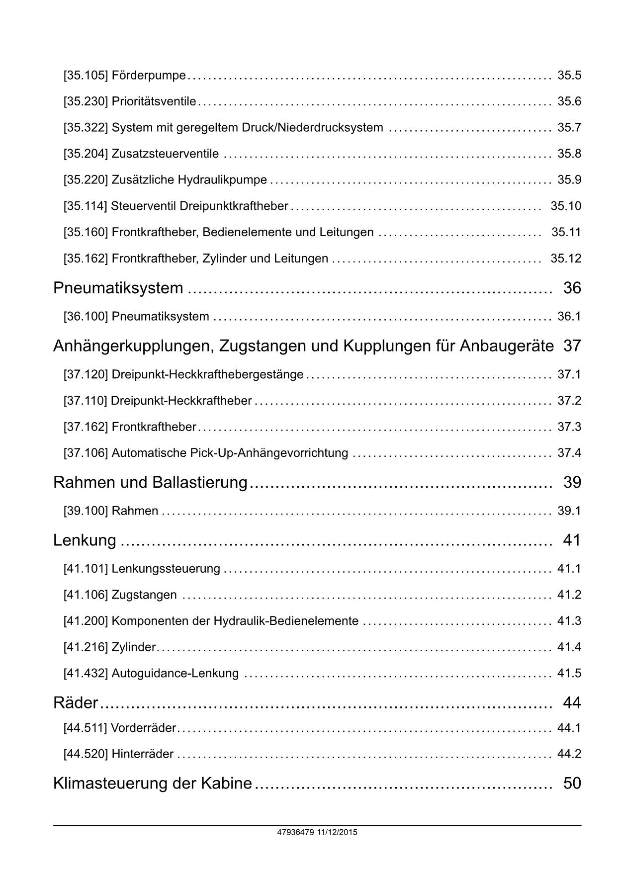 NEW HOLLAND T7.230 T7.230 T7.245 T7.260 T7.260 T7.270 TRAKTOR REPARATURHANDBUCH