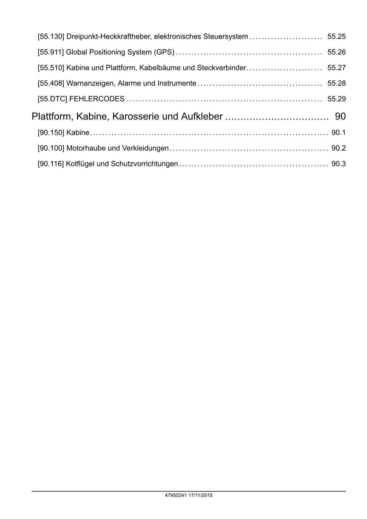 NEW HOLLAND T7.175 T7.190 T7.210 T7.225 TRAKTOR REPARATURHANDBUCH