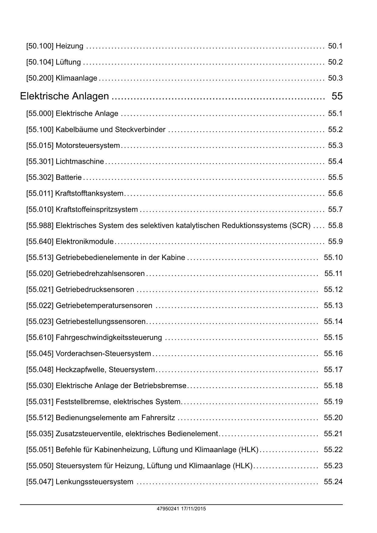 NEW HOLLAND T7.175 T7.190 T7.210 T7.225 TRAKTOR REPARATURHANDBUCH