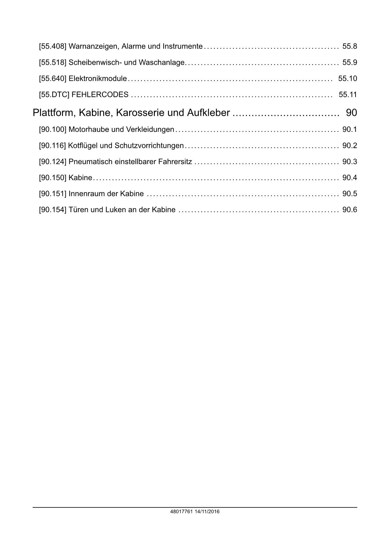 NEW HOLLAND BOOMER 3040 3045 3050 CVT TRAKTOR REPARATURHANDBUCH