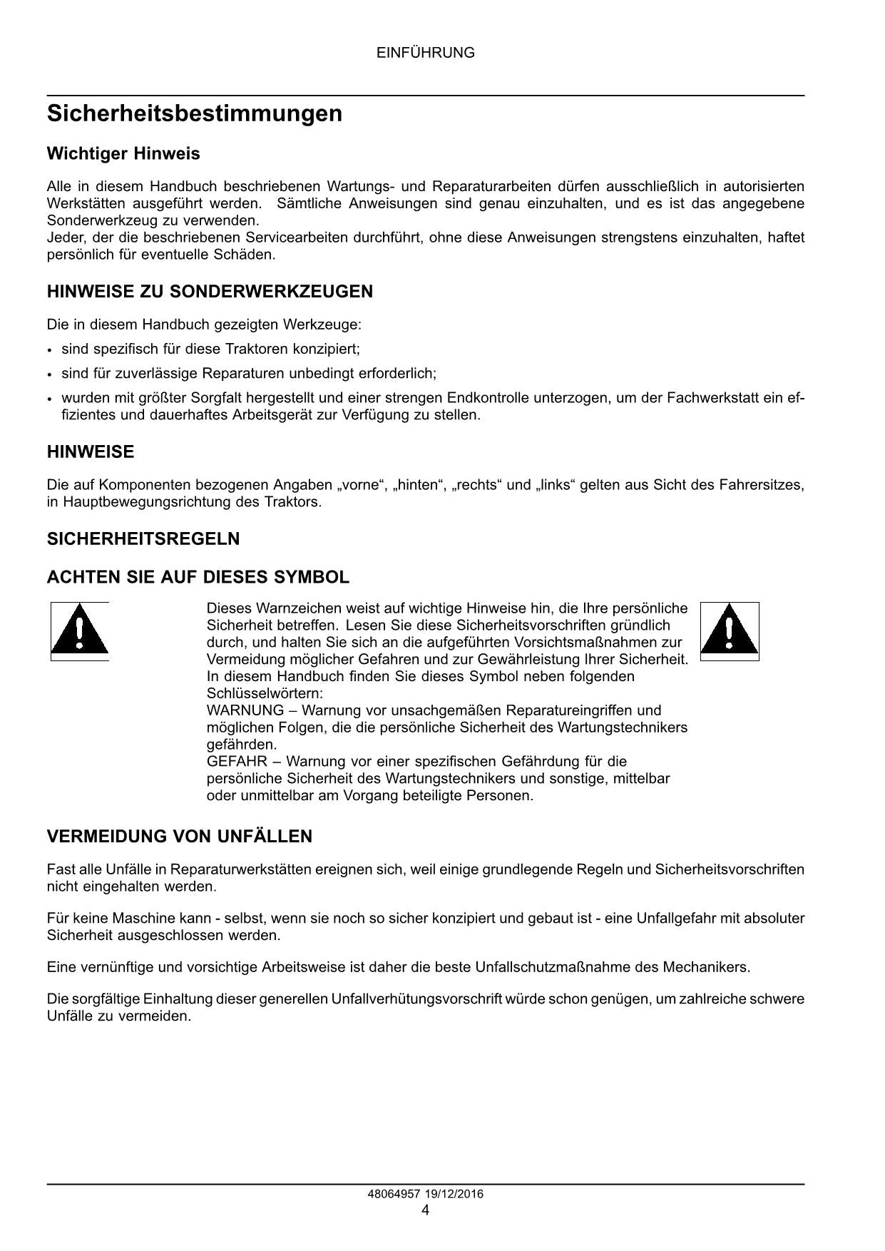 NEW HOLLAND TD4020F TD4030F TD4040F TRAKTOR REPARATURHANDBUCH