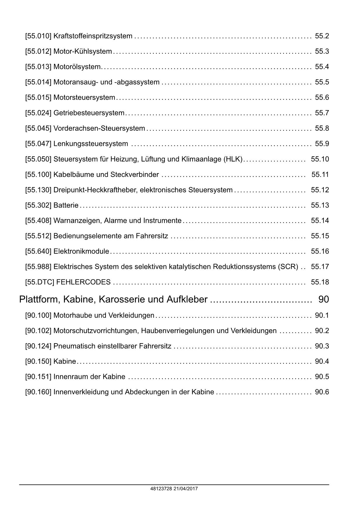 NEW HOLLAND T8.320 T8.350 T8.380 T8.380 T8.410 T8.410 TRAKTOR REPARATURHANDBUCH