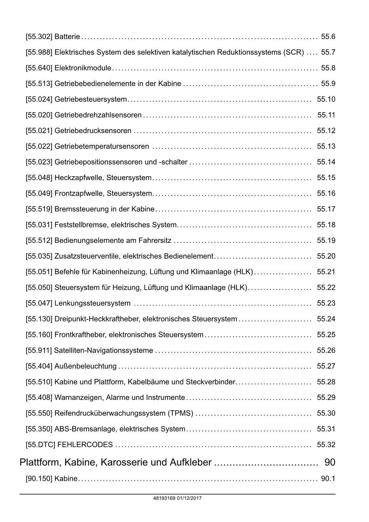 NEW HOLLAND T7.290 T7.315 AUTOCOMMAND TRAKTOR REPARATURHANDBUCH