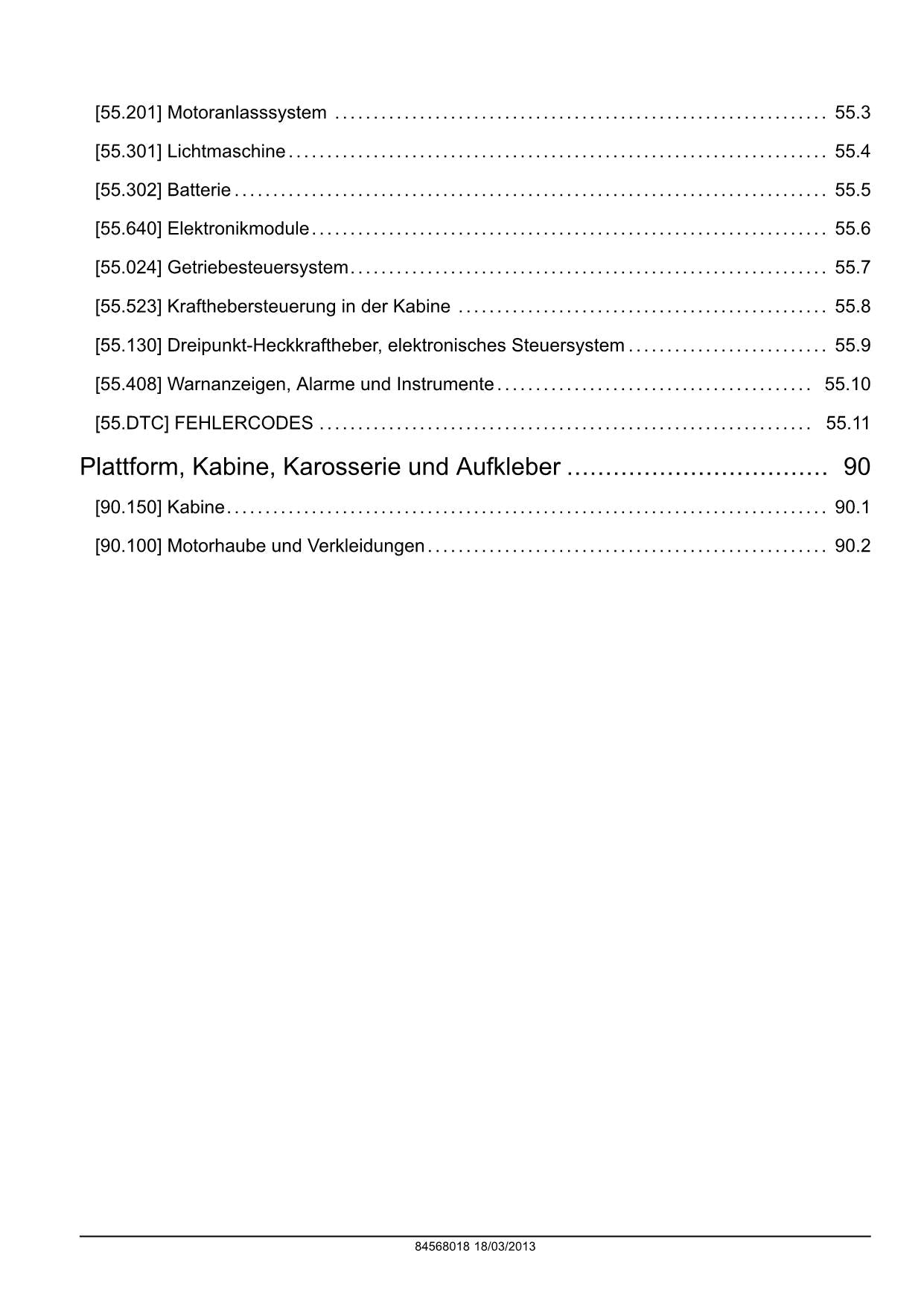 NEW HOLLAND T3.60LP T3.70LP T3.80LP TRAKTOR REPARATURHANDBUCH