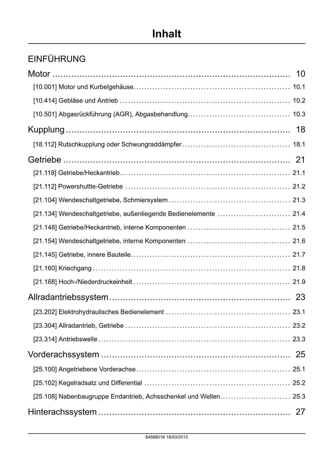 NEW HOLLAND T5.105 T5.115 T5.95 TRAKTOR REPARATURHANDBUCH BUCH