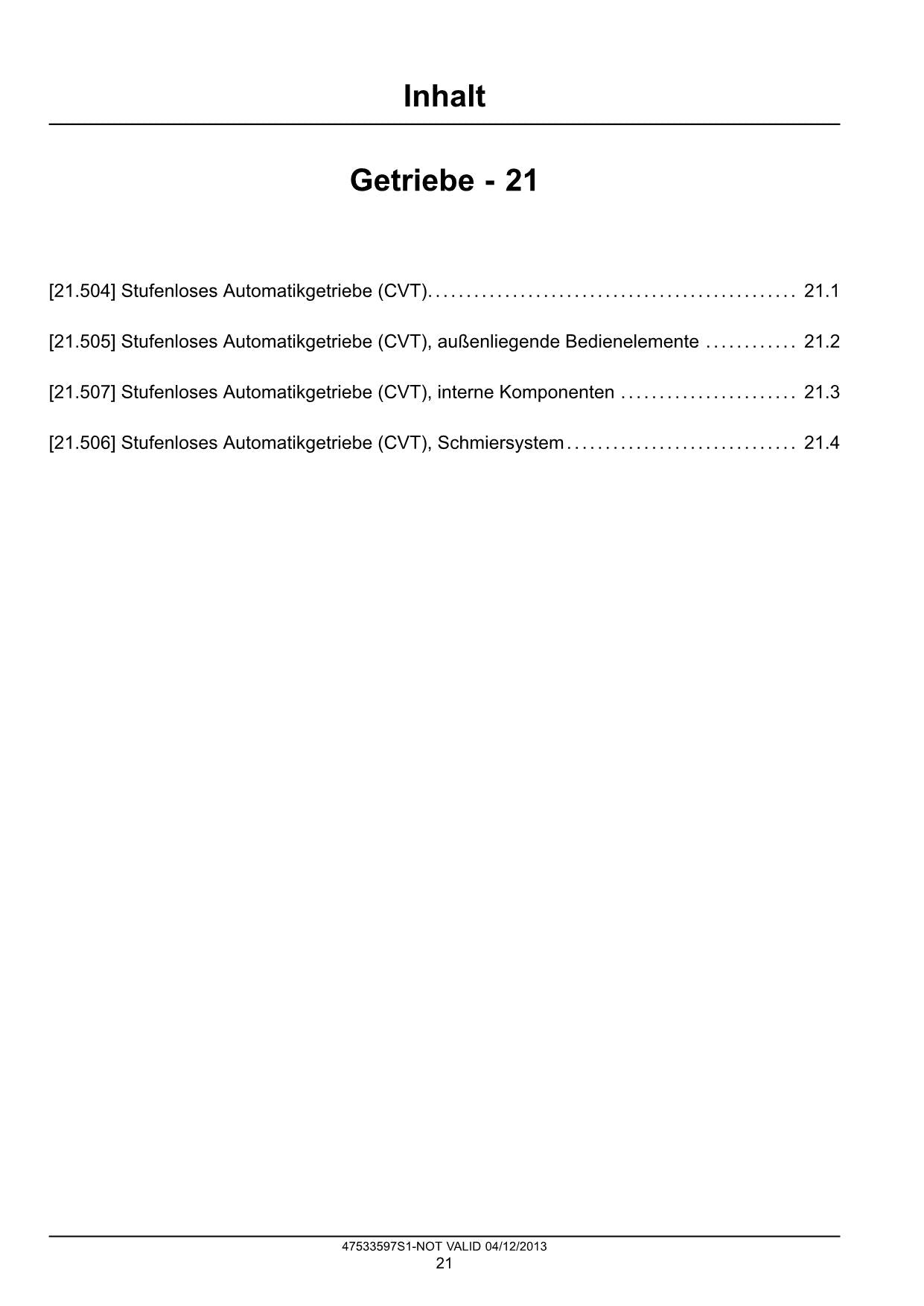 NEW HOLLAND T8.275 T8.300 T8.330 T8.360 T8.390 T8.420 TRAKTOR REPARATURHANDBUCH