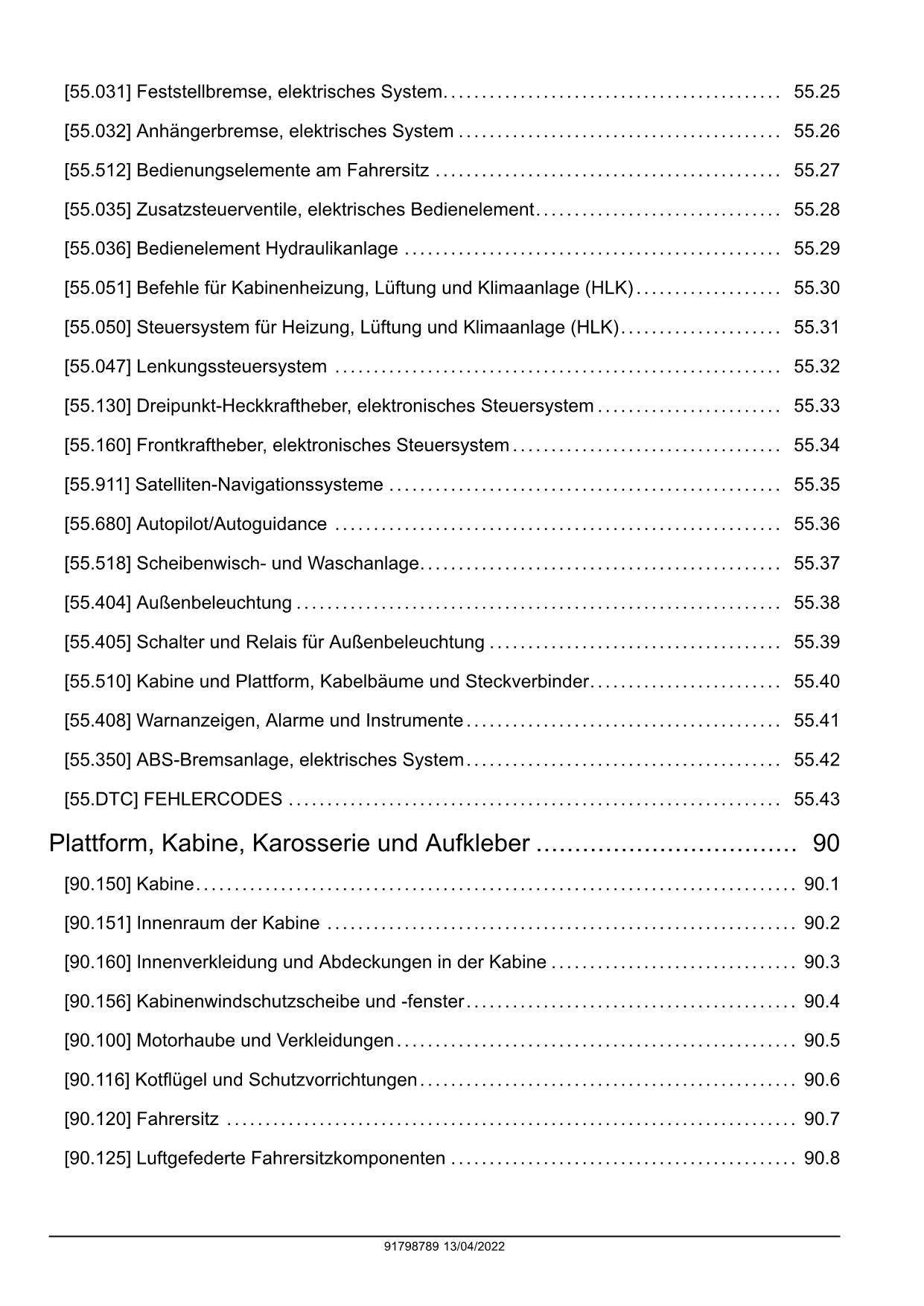 NEW HOLLAND T7.195S T7.215S T7.230 TRAKTOR REPARATURHANDBUCH