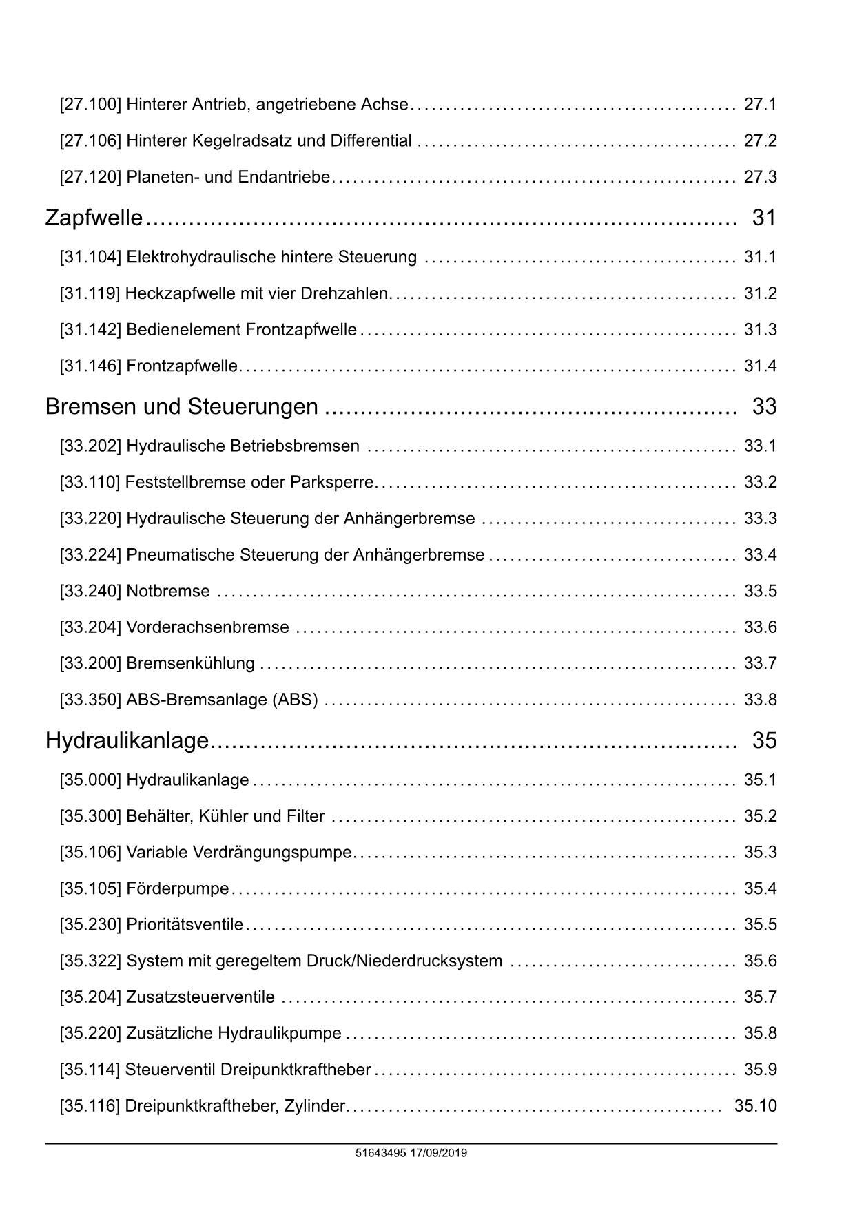 NEW HOLLAND T7.275 T7.290 T7.315 TRAKTOR REPARATURHANDBUCH