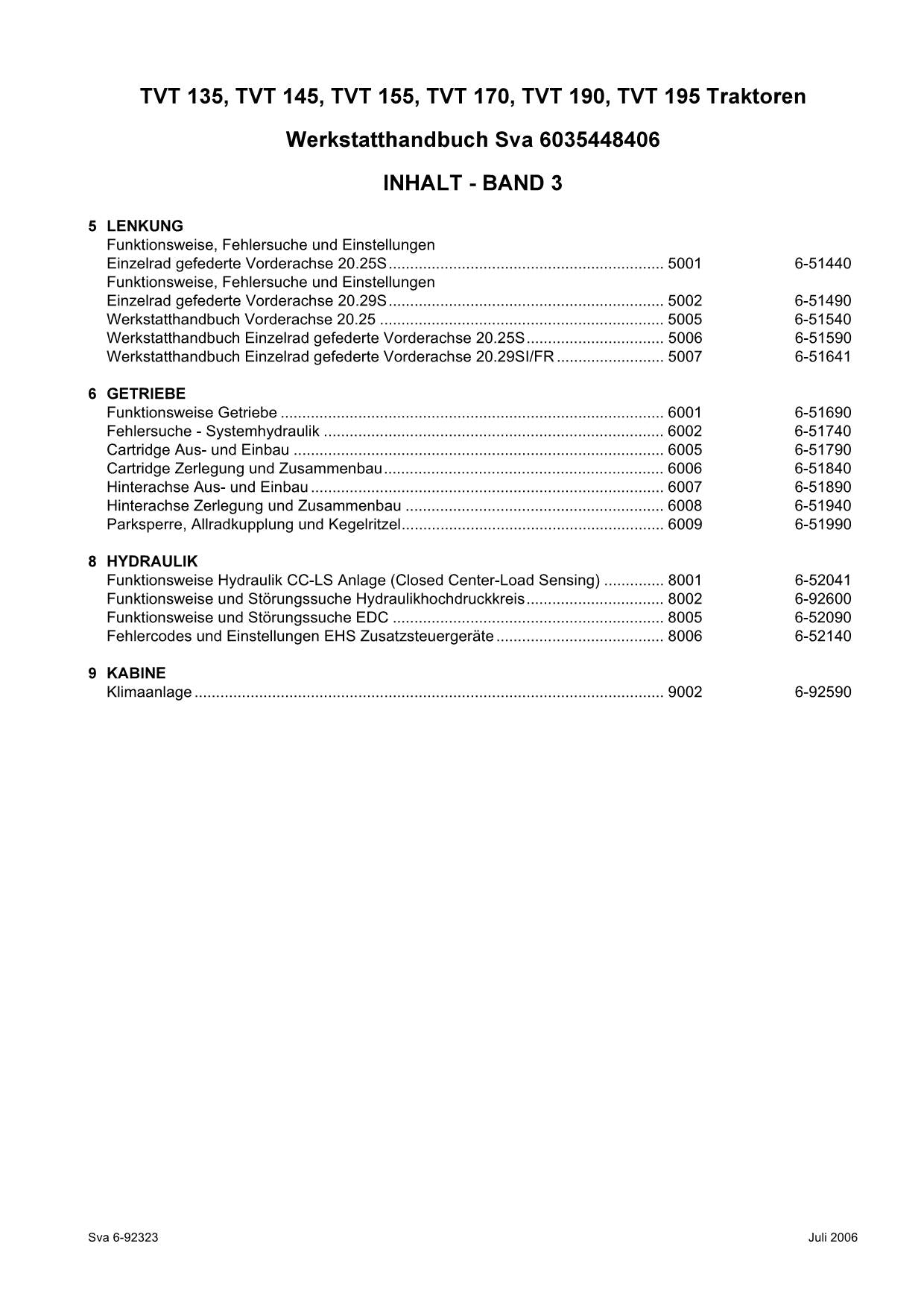 NEW HOLLAND TVT135 TVT145 TVT155 TVT170 TVT190 TVT195 TRAKTOR REPARATURHANDBUCH